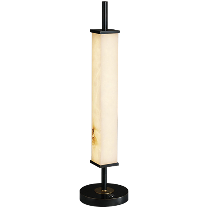 Настольная лампа Gaelle Modern Marble Table Lamp Темная медь Черный Белый Мрамор Bianco Настольная лампа Gaelle Modern Marble Table Lamp Темная медь Черный Белый Мрамор Bianco в Тюмени | Loft Concept