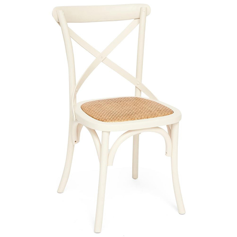 Стул Chaise Provence en Bois blanc белый Белый Бежевый в Тюмени | Loft Concept 