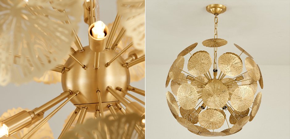 Люстра GLOBAL VIEWS LILY PAD Chandelier Люстра GLOBAL VIEWS LILY PAD Chandelier - Loft-Concept в Тюмени