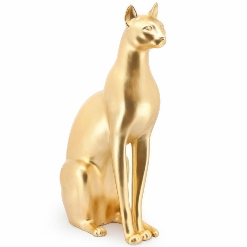 Статуэтка Abhika Egyptian Cat Gold Золотой Статуэтка Abhika Egyptian Cat Gold Золотой в Тюмени | Loft Concept