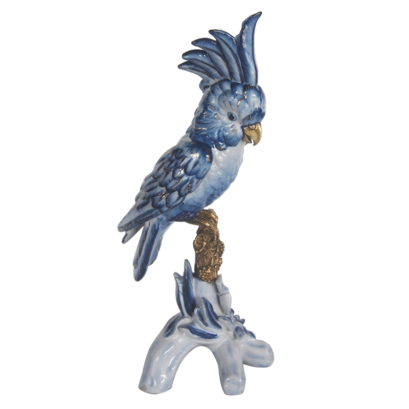 Статуэтка Blue Parrot Синий Бронза Статуэтка Blue Parrot Синий Бронза в Тюмени | Loft Concept