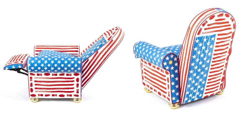 Кресло Seletti Lazy Painter USA Кресло Seletti Lazy Painter USA - Loft-Concept в Тюмени