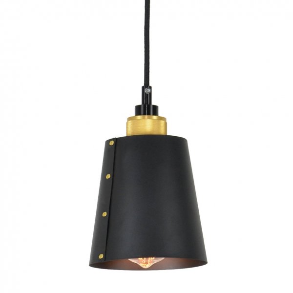 Подвесной светильник Black Hooked Mono Cope Черный Подвесной светильник Black Hooked Mono Cope Черный в Тюмени | Loft Concept