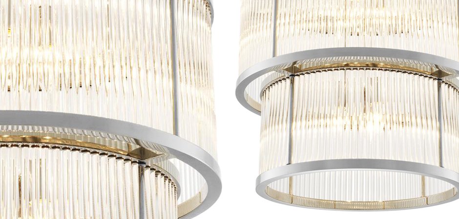 Люстра Chandelier Palmera Nickel - Loft-Concept в Тюмени