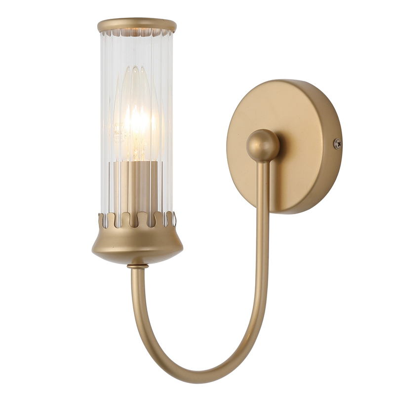Бра Morgane Sconce gold Золотой Прозрачный Бра Morgane Sconce gold Золотой Прозрачный в Тюмени | Loft Concept