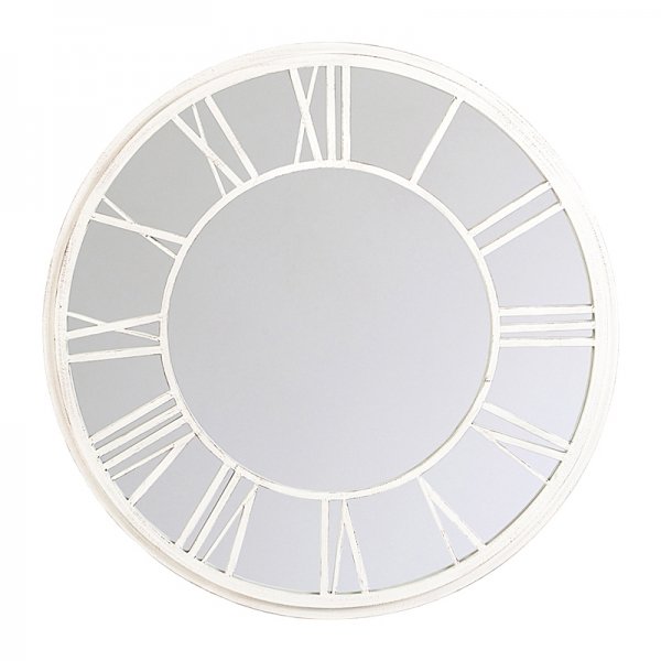Зеркало настенное Clock White Белый Зеркало настенное Clock White Белый в Тюмени | Loft Concept