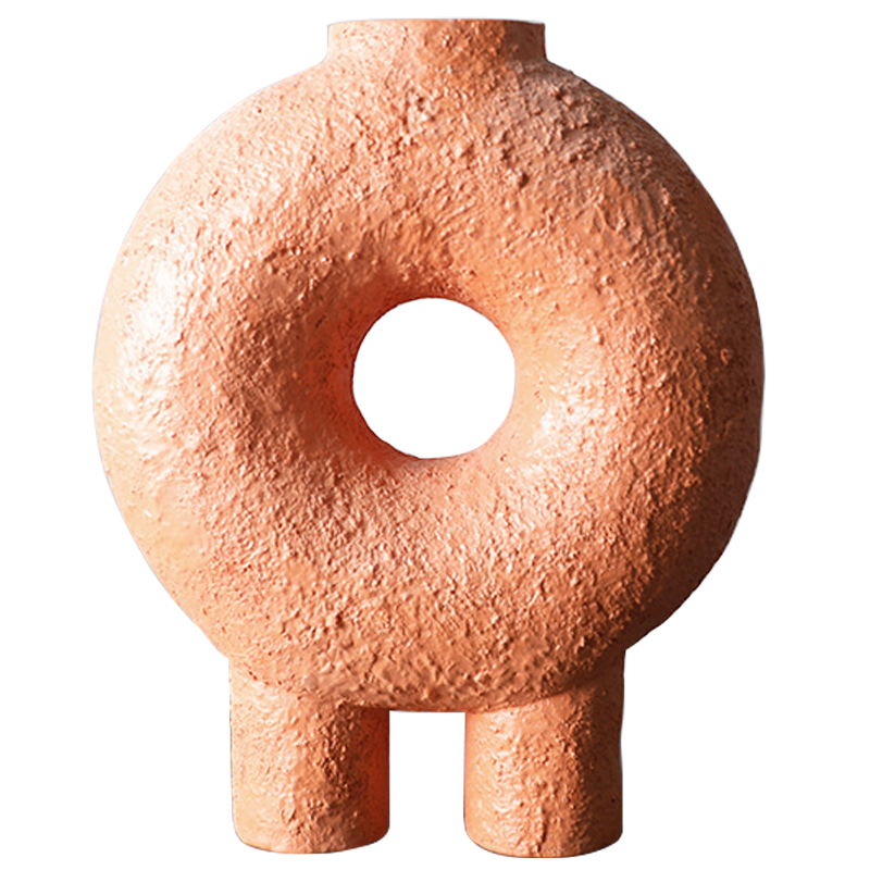 Ваза Two Legs Sculpted Ceramic Vase by Faina Оранжевый Ваза Two Legs Sculpted Ceramic Vase by Faina Оранжевый в Тюмени | Loft Concept