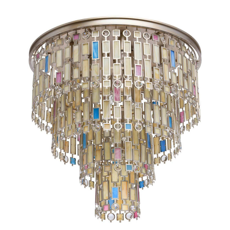 Потолочный светильник Cascade Chandelier 61 Золотой Мульти Потолочный светильник Cascade Chandelier 61 Золотой Мульти в Тюмени | Loft Concept