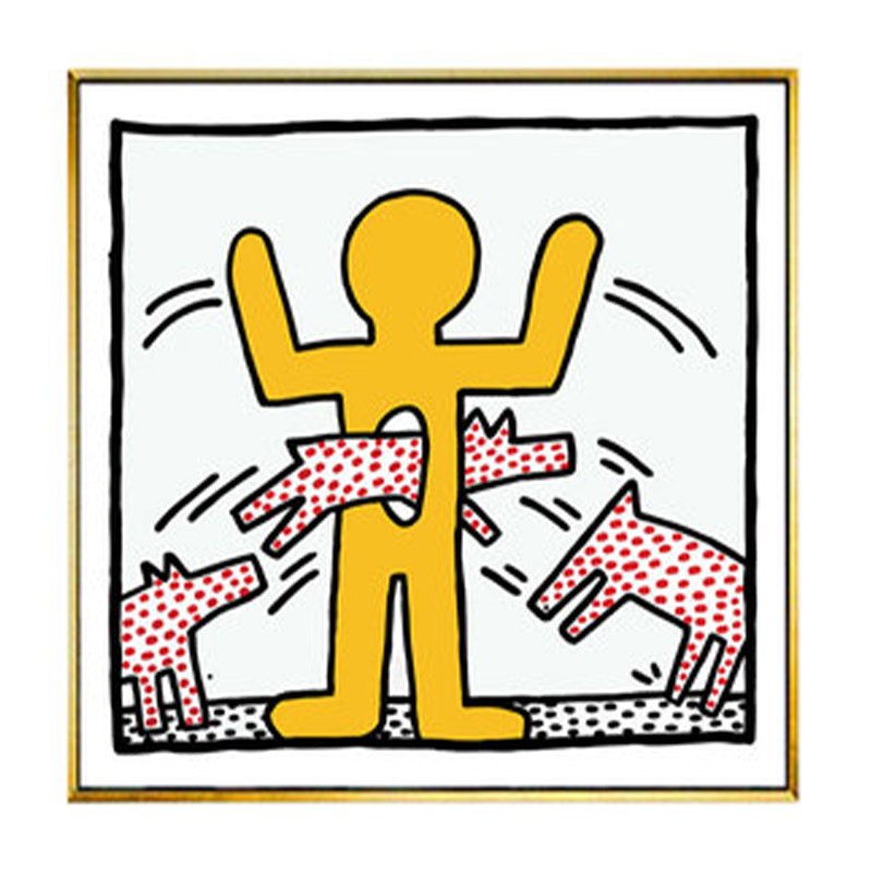 Постер Keith Haring 19 Мульти Постер Keith Haring 19 Мульти в Тюмени | Loft Concept