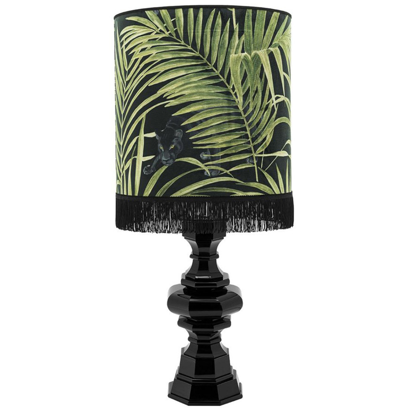 Настольная лампа Table Lamp Empire Velvet Black Green Зеленый Черный Настольная лампа Table Lamp Empire Velvet Black Green Зеленый Черный в Тюмени | Loft Concept