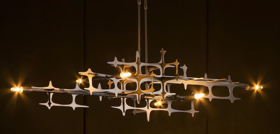 Люстра HUBBARDTON FORGE GRID PENDANT Люстра HUBBARDTON FORGE GRID PENDANT - Loft-Concept в Тюмени