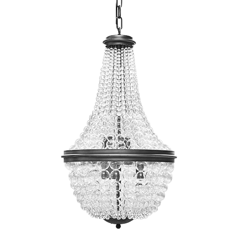Люстра Bubble Blower Classic Chandeliers Графит Прозрачный Люстра Bubble Blower Classic Chandeliers Графит Прозрачный в Тюмени | Loft Concept