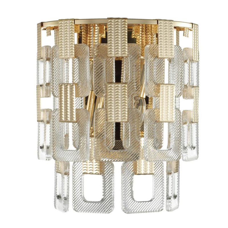 Бра Ribbed Elements Pendant Золотой Прозрачное Стекло Бра Ribbed Elements Pendant Золотой Прозрачное Стекло в Тюмени | Loft Concept