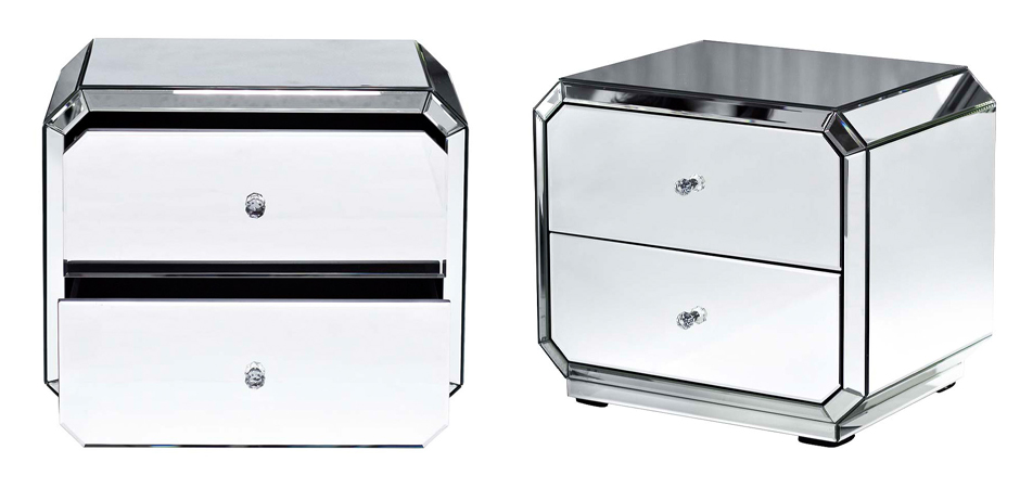 Тумба Beveled Corners Nightstand Тумба Beveled Corners Nightstand - Loft-Concept в Тюмени