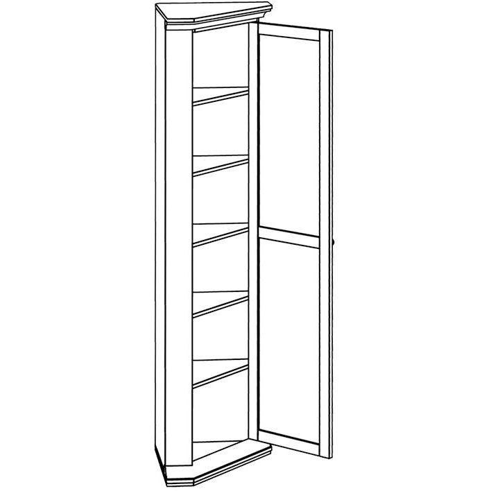 Шкаф угловой Beige corner Шкаф угловой Beige corner в Тюмени