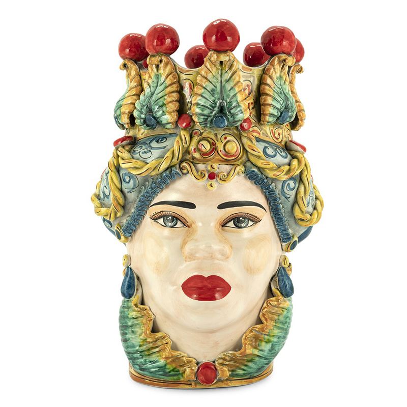 Ваза VASE MORO LADY BIG TRAD. Мульти Ваза VASE MORO LADY BIG TRAD. Мульти в Тюмени | Loft Concept