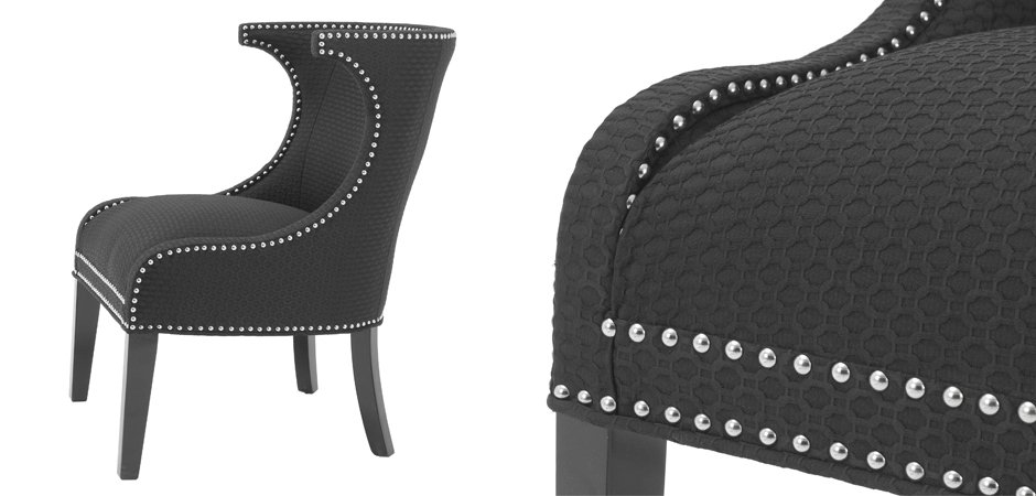Кресло Eichholtz Chair Elson black Кресло Eichholtz Chair Elson black - Loft-Concept в Тюмени