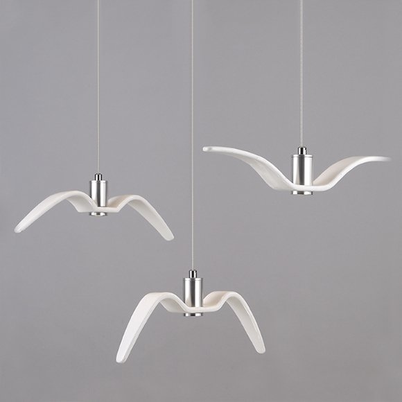 Подвесной светильник Brokis Night Birds white Белый Подвесной светильник Brokis Night Birds white Белый в Тюмени | Loft Concept