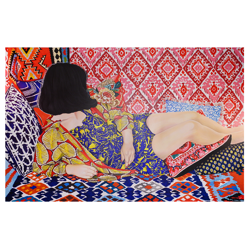 Картина Camouflage 2 Naomi Okubo Мульти Картина Camouflage 2 Naomi Okubo Мульти в Тюмени | Loft Concept