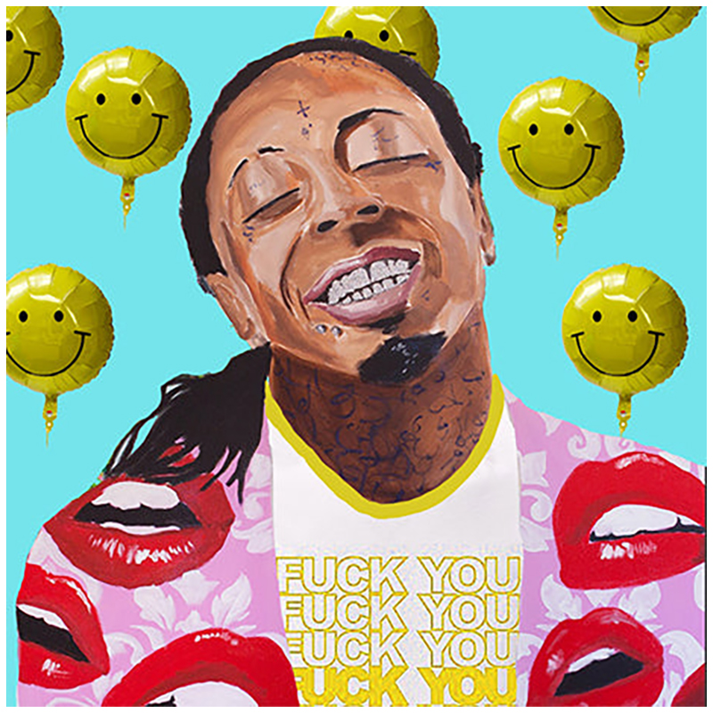 Картина Lil Wayne with Smiling Balloons Мульти Картина Lil Wayne with Smiling Balloons Мульти в Тюмени | Loft Concept