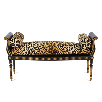 Оттоманка Attina Leopard Bench Мульти Оттоманка Attina Leopard Bench Мульти в Тюмени | Loft Concept