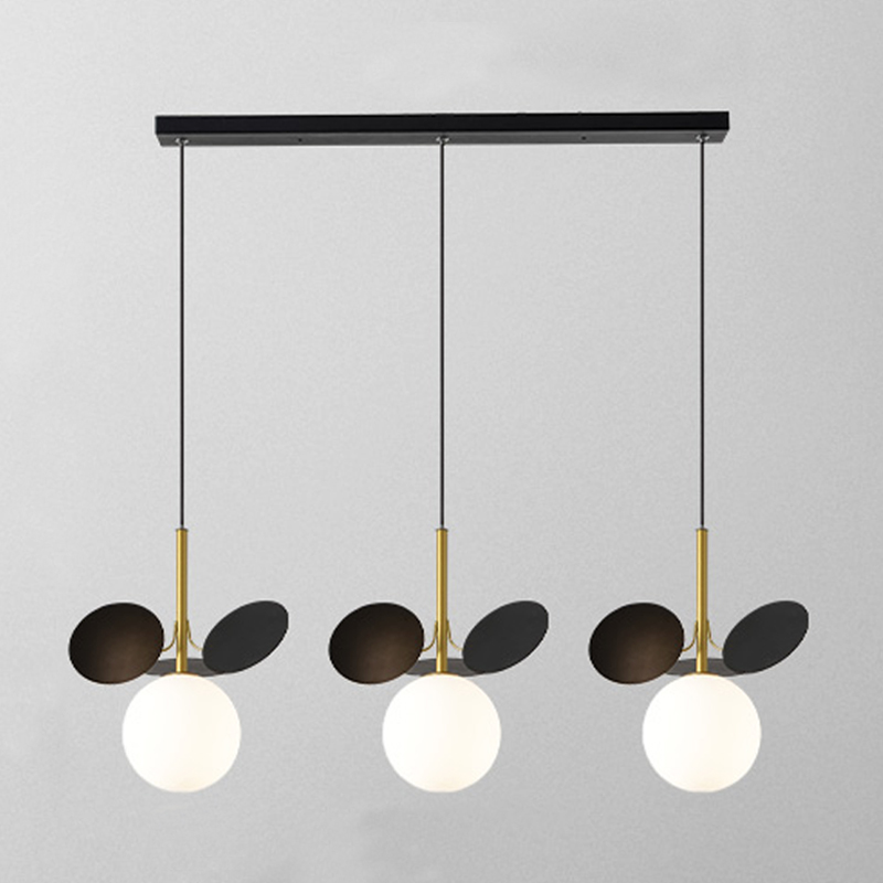 Люстра MATISSE Pendant Triple black Золотой Белый Черный Люстра MATISSE Pendant Triple black Золотой Белый Черный в Тюмени | Loft Concept