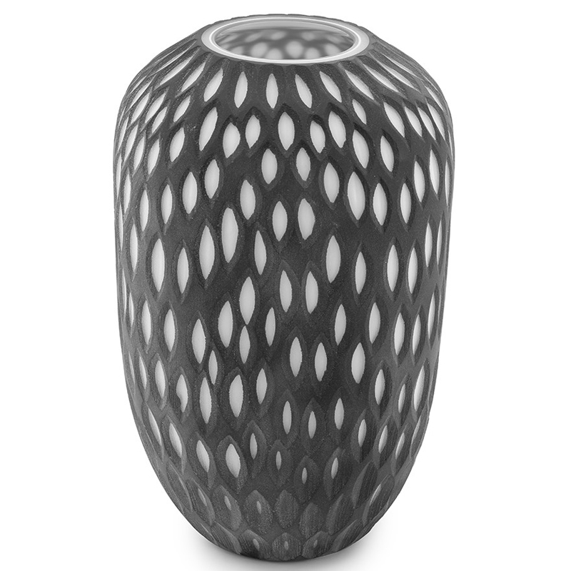 Ваза VASE POIS SM Черно-белый Ваза VASE POIS SM Черно-белый в Тюмени | Loft Concept