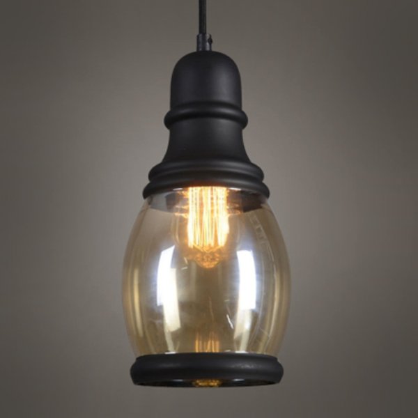 Подвесной светильник Loft Smoke Glass Pendant #3 Черный Подвесной светильник Loft Smoke Glass Pendant #3 Черный в Тюмени | Loft Concept