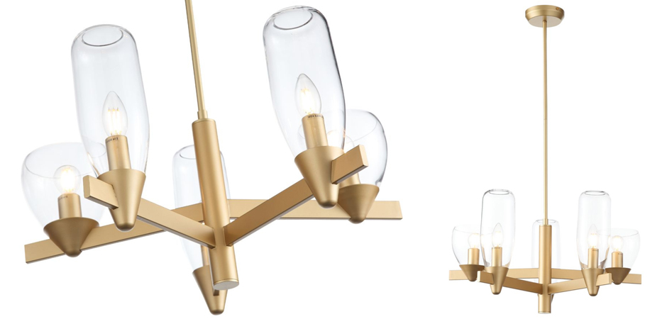 Люстра Houston 5 lamps Люстра Houston 5 lamps - Loft-Concept в Тюмени