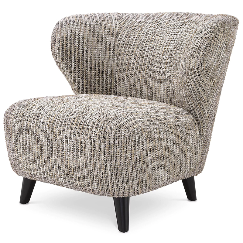 Кресло Eichholtz Chair Hydra Бежево-серый Черный Бежево-серый Черный Кресло Eichholtz Chair Hydra Бежево-серый Черный Бежево-серый Черный в Тюмени | Loft Concept
