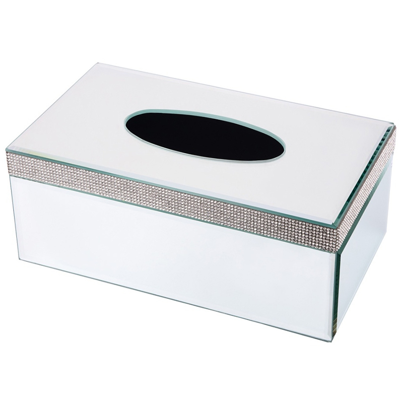 Шкатулка для салфеток Rhinestones Tissue Holder Box Зеркало Шкатулка для салфеток Rhinestones Tissue Holder Box Зеркало в Тюмени | Loft Concept