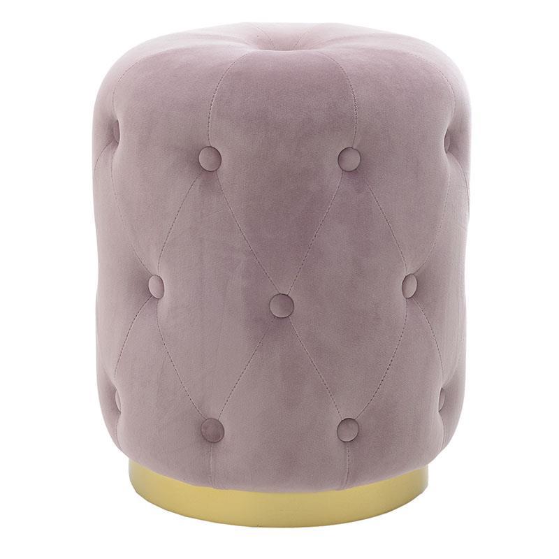 Пуф Capitone Gold Stripe Dusty Rose Дымчатая Роза Золотой Пуф Capitone Gold Stripe Dusty Rose Дымчатая Роза Золотой в Тюмени | Loft Concept