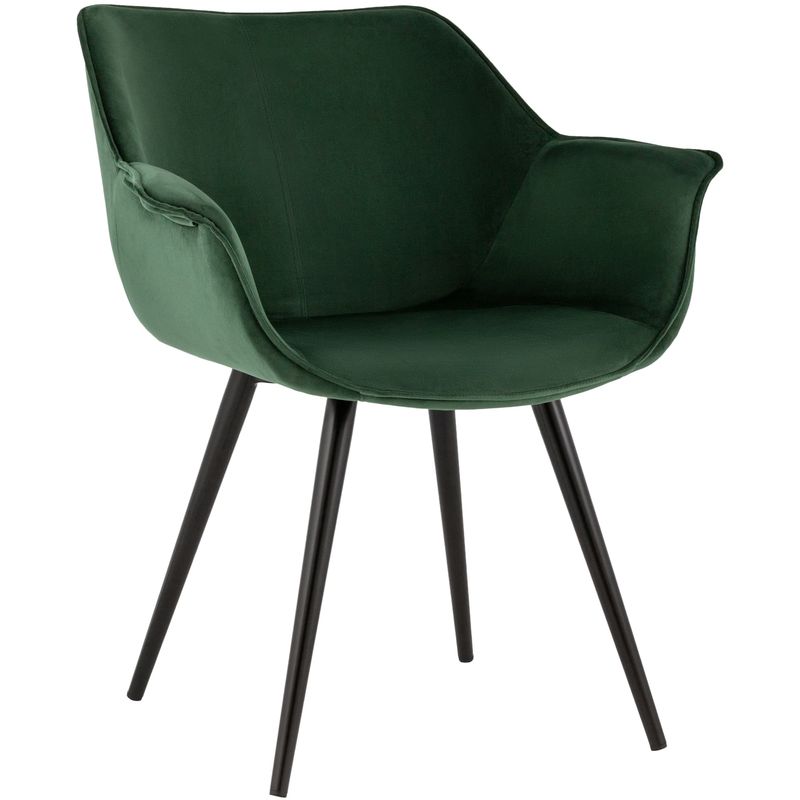 Стул Mason chair Зеленый Велюр Зеленый Черный Стул Mason chair Зеленый Велюр Зеленый Черный в Тюмени | Loft Concept