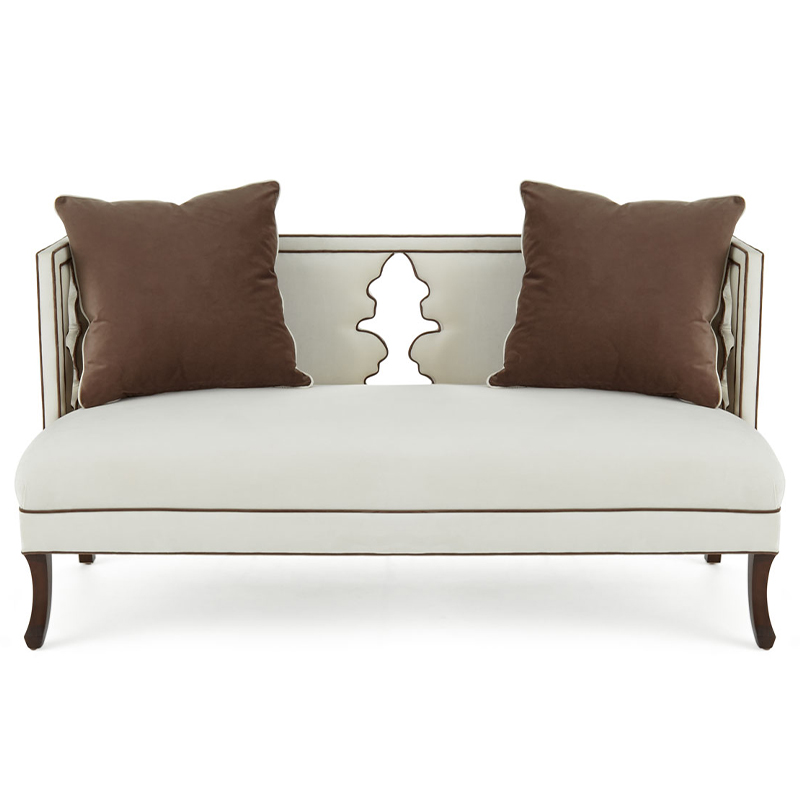 Диван Sonny Sofa Молочный Коричневый Диван Sonny Sofa Молочный Коричневый в Тюмени | Loft Concept