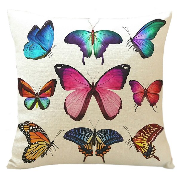 Декоративная подушка Butterfly #2 Мульти Декоративная подушка Butterfly #2 Мульти в Тюмени | Loft Concept