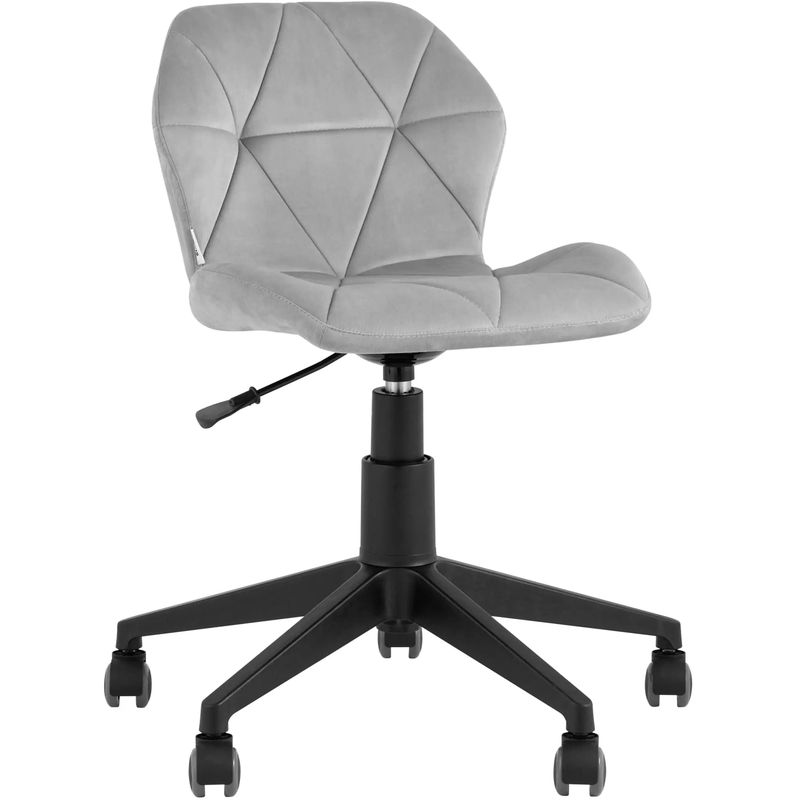 Офисный Стул Jeroen Chair Серый Велюр Светло-серый Черный Офисный Стул Jeroen Chair Серый Велюр Светло-серый Черный в Тюмени | Loft Concept