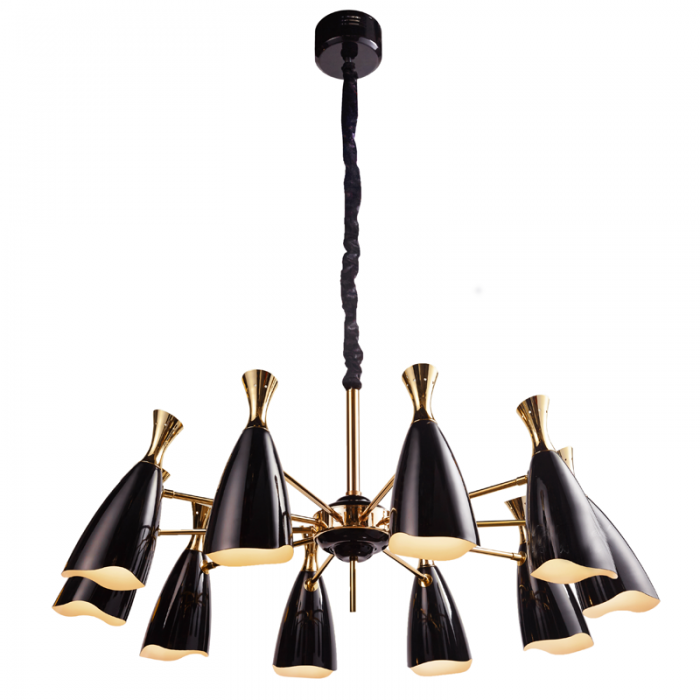 Люстра Delightfull Duke Chandelier Черный Люстра Delightfull Duke Chandelier Черный в Тюмени | Loft Concept
