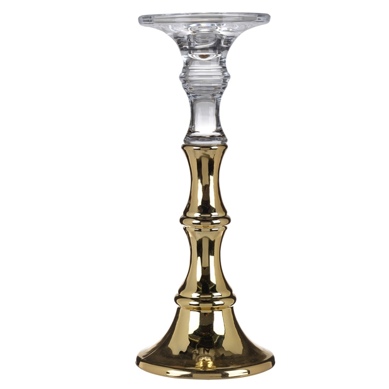 Подсвечник Eugenie Candlestick 30 Глянцевое золото Подсвечник Eugenie Candlestick 30 Глянцевое золото в Тюмени | Loft Concept