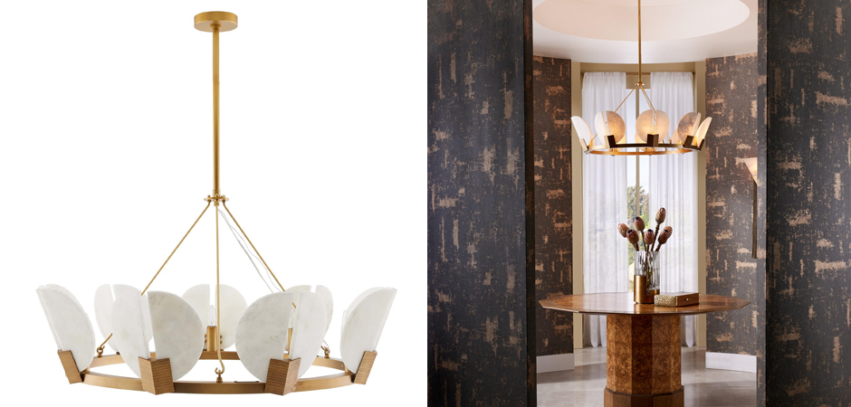 Люстра Arteriors SIERRA CHANDELIER GOLD Люстра Arteriors SIERRA CHANDELIER GOLD - Loft-Concept в Тюмени