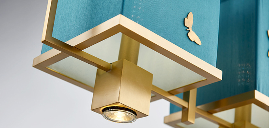 Люстра с бабочками Butterflies Blue Background Chandelier Люстра с бабочками Butterflies Blue Background Chandelier - Loft-Concept в Тюмени