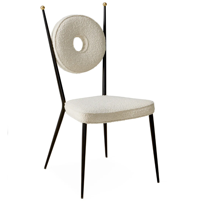 Стул Jonathan Adler Rondo Dining Chair ivory ( слоновая кость ) Стул Jonathan Adler Rondo Dining Chair ivory ( слоновая кость ) в Тюмени | Loft Concept
