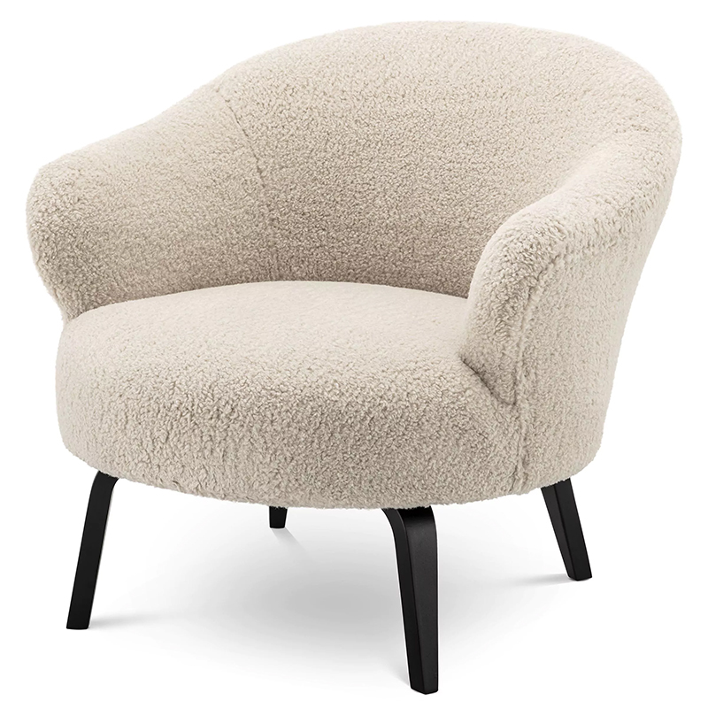 Кресло Eichholtz Chair Moretti Бежевый Черный Бежевый Черный Кресло Eichholtz Chair Moretti Бежевый Черный Бежевый Черный в Тюмени | Loft Concept