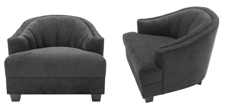 Кресло Eichholtz Chair Polaris Black Кресло Eichholtz Chair Polaris Black - Loft-Concept в Тюмени