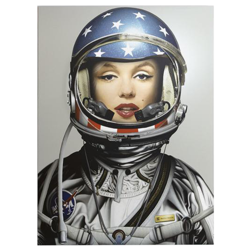 Неоновый постер Мерлин Монро в Скафандре Space Girl Marilyn Мульти Неоновый постер Мерлин Монро в Скафандре Space Girl Marilyn Мульти в Тюмени | Loft Concept