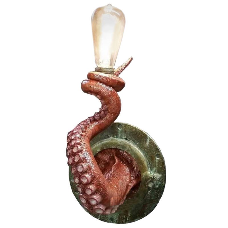 Бра Красный Осьминог Wall Lamp Red Octopus Красный Зеленый Бра Красный Осьминог Wall Lamp Red Octopus Красный Зеленый в Тюмени | Loft Concept