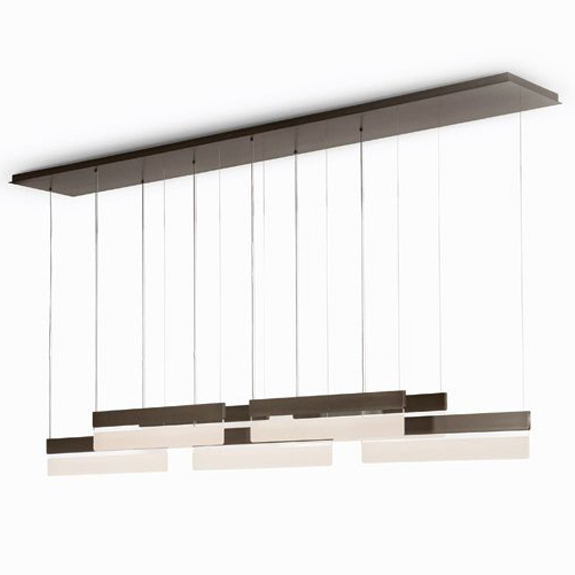 Люстра Holly Hunt EDGE CHANDELIER 7 Коричневый Белый Люстра Holly Hunt EDGE CHANDELIER 7 Коричневый Белый в Тюмени | Loft Concept