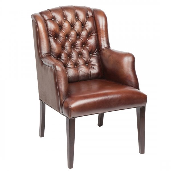 Кресло Leather Elegance Коричневый Кресло Leather Elegance Коричневый в Тюмени | Loft Concept