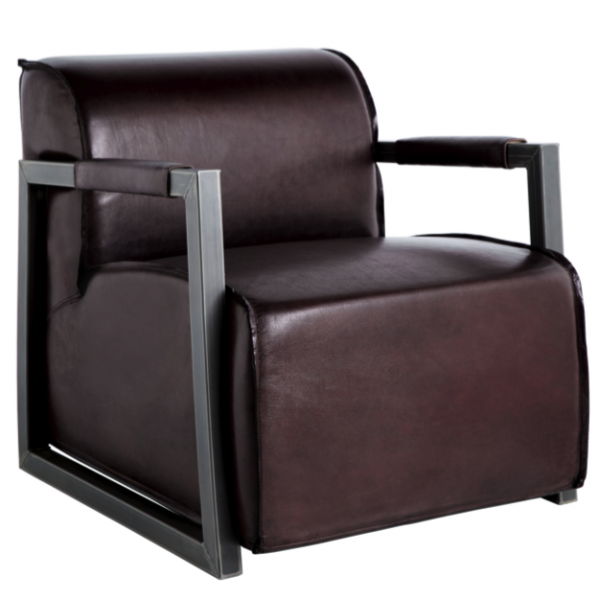 Кресло Leather Tank Коричневый Кресло Leather Tank Коричневый в Тюмени | Loft Concept