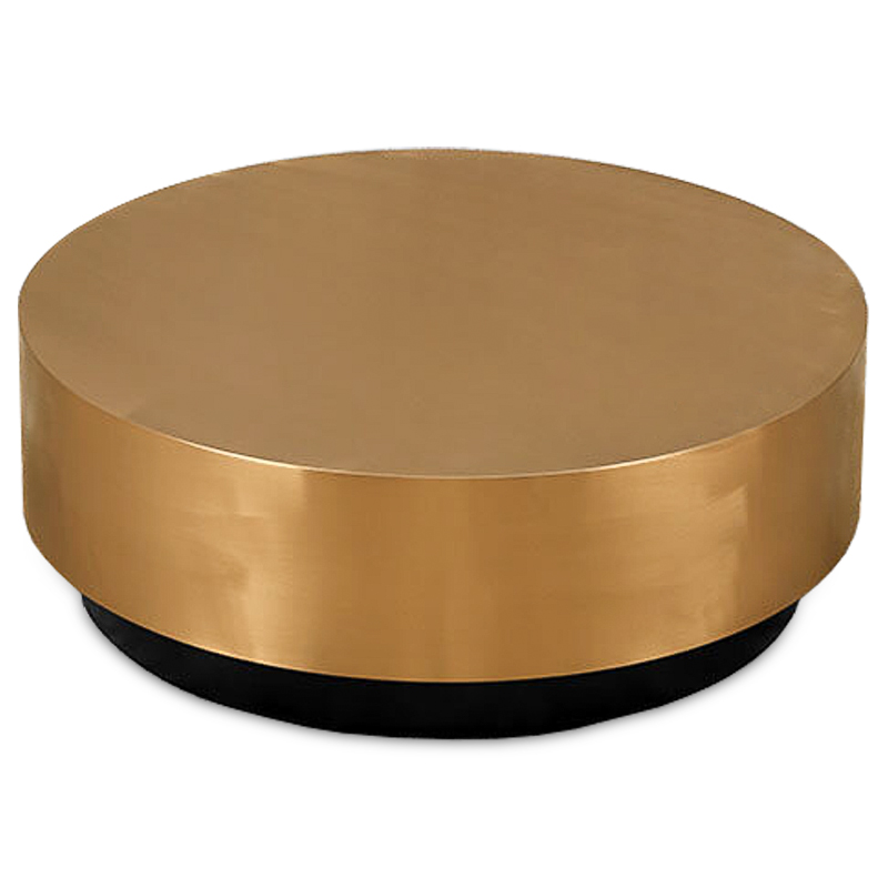 Кофейный столик Gold Washer Coffee Table Золотой Черный Кофейный столик Gold Washer Coffee Table Золотой Черный в Тюмени | Loft Concept