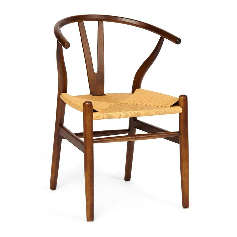 Стул Scandinavian Hand Weaving Elm ручное плетение Орех Бежевый Стул Scandinavian Hand Weaving Elm ручное плетение Орех Бежевый в Тюмени | Loft Concept